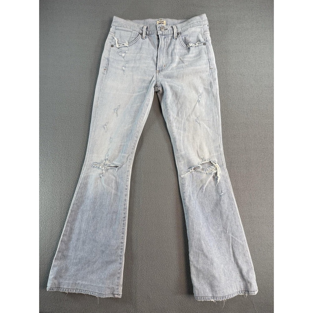 Citizens Of Humanity Fleetwood Jeans Womens 27 Petite Blue High Rise Flare